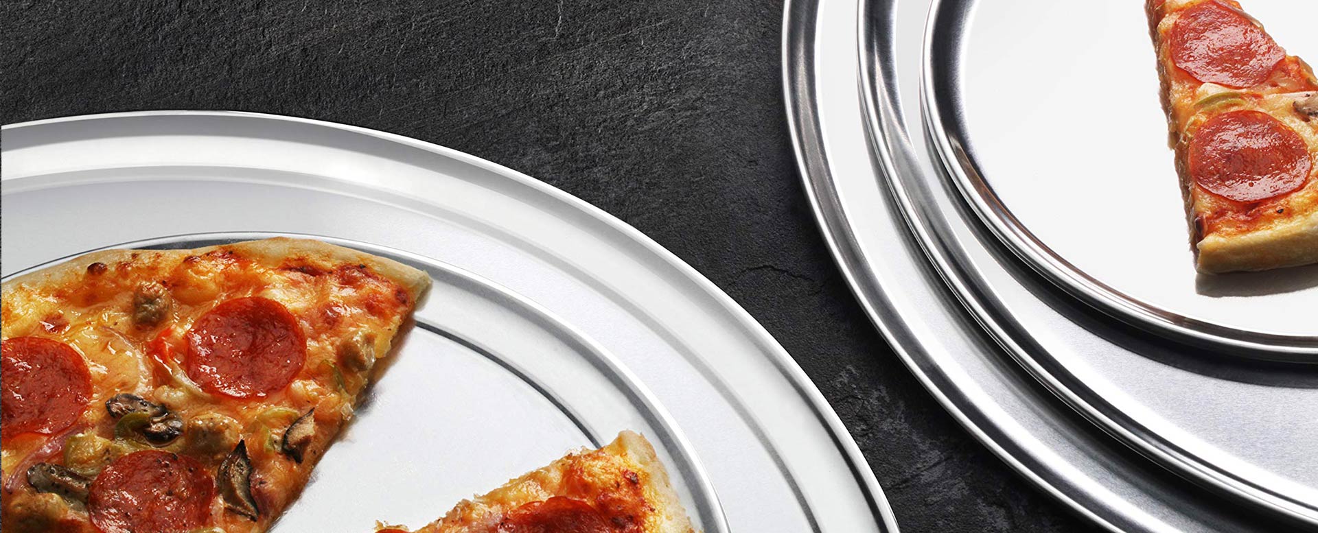 Aluminium -Pizza -Tabletts