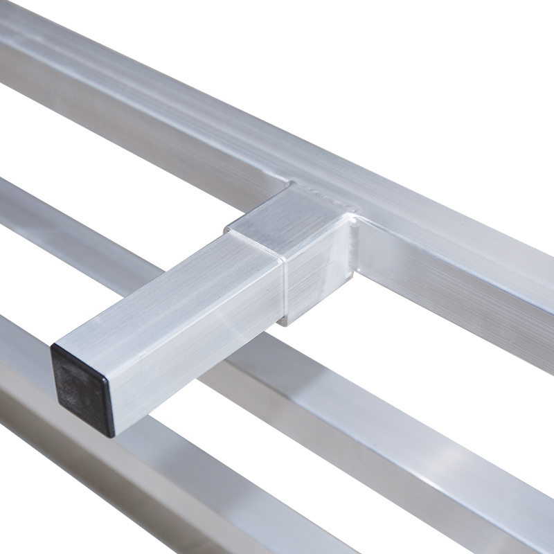 Aluminium -Dunnage -Rack 20 Zoll x 48 Zoll x 8 Zoll 2000 lbs Kapazität